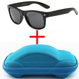 LongKeeper Cool Sunglasses for Kids Sun Glasses for Children Boys Girls Sunglass UV 400 Protection with Case Children Gift