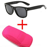 LongKeeper Cool Sunglasses for Kids Sun Glasses for Children Boys Girls Sunglass UV 400 Protection with Case Children Gift