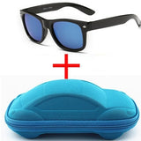 LongKeeper Cool Sunglasses for Kids Sun Glasses for Children Boys Girls Sunglass UV 400 Protection with Case Children Gift