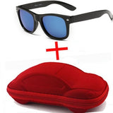 LongKeeper Cool Sunglasses for Kids Sun Glasses for Children Boys Girls Sunglass UV 400 Protection with Case Children Gift