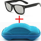 LongKeeper Cool Sunglasses for Kids Sun Glasses for Children Boys Girls Sunglass UV 400 Protection with Case Children Gift
