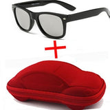 LongKeeper Cool Sunglasses for Kids Sun Glasses for Children Boys Girls Sunglass UV 400 Protection with Case Children Gift