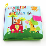 4 Style Baby Toys Soft Cloth Books