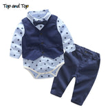 Top and Top Autumn Fashion infant clothing Baby Suit