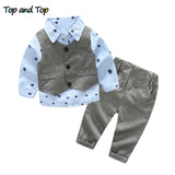 Top and Top Autumn Fashion infant clothing Baby Suit
