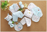 18 piece newborn baby set boy clothes 100% cotton
