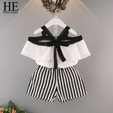 HE Hello Enjoy Summer Girls Clothes