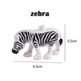 Duplos Animal Model Figures big Building Block Sets Elephant monkey Horse