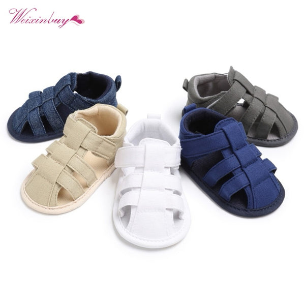2018 Canvas Jeans New Baby Moccasins Child Summer sandal