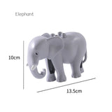 Animal Series Model Figures Big Building Blocks Animals Educational Toys For Kids Children