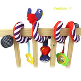 Soft Infant Crib Bed Stroller Toy Spiral Baby Toys