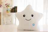 Luminous Pillow Star Cushion Colorful Glowing Pillow Plush Doll Led Light