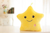 Luminous Pillow Star Cushion Colorful Glowing Pillow Plush Doll Led Light