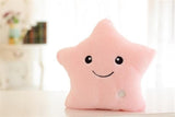 Luminous Pillow Star Cushion Colorful Glowing Pillow Plush Doll Led Light
