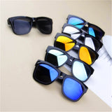 Children sunglasses 2018 new fashion square kids Sunglasses boy girl