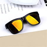 Children sunglasses 2018 new fashion square kids Sunglasses boy girl