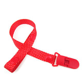 Adjust Baby Pacifier Clip Chain Ribbon Dummy Holder