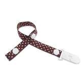 Adjust Baby Pacifier Clip Chain Ribbon Dummy Holder