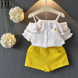 HE Hello Enjoy Summer Girls Clothes