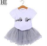 HE Hello Enjoy Summer Girls Clothes