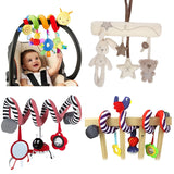 Soft Infant Crib Bed Stroller Toy Spiral Baby Toys