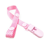 Adjust Baby Pacifier Clip Chain Ribbon Dummy Holder