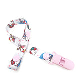 Adjust Baby Pacifier Clip Chain Ribbon Dummy Holder