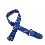 Adjust Baby Pacifier Clip Chain Ribbon Dummy Holder