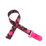 Adjust Baby Pacifier Clip Chain Ribbon Dummy Holder