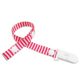 Adjust Baby Pacifier Clip Chain Ribbon Dummy Holder