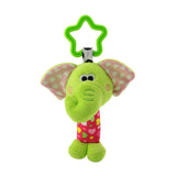 Hanging Plush Baby Toy Rattle Lovely Cartoon Animal Bell