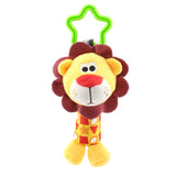 Hanging Plush Baby Toy Rattle Lovely Cartoon Animal Bell