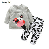 Top and Top Fashion Cute Infant Newborn Baby Girl Clothes