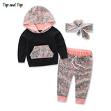 Top and Top Fashion Cute Infant Newborn Baby Girl Clothes