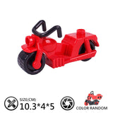 trailer Car motorcycle boat Big size Building Blocks collocation Vehicle accessory kid
