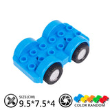 trailer Car motorcycle boat Big size Building Blocks collocation Vehicle accessory kid