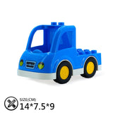 trailer Car motorcycle boat Big size Building Blocks collocation Vehicle accessory kid