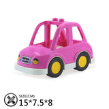 trailer Car motorcycle boat Big size Building Blocks collocation Vehicle accessory kid