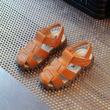 leather sandals boys 2019 100% soft leather in summer