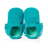 2019 PU Suede Leather Newborn Baby Moccasins Shoes