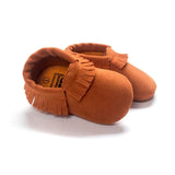2019 PU Suede Leather Newborn Baby Moccasins Shoes