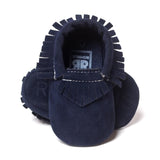 2019 PU Suede Leather Newborn Baby Moccasins Shoes