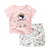 100% Cotton Children's Sets Infant Kids Boys Clothes