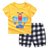 100% Cotton Children's Sets Infant Kids Boys Clothes