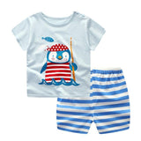 100% Cotton Children's Sets Infant Kids Boys Clothes