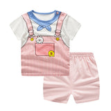 100% Cotton Children's Sets Infant Kids Boys Clothes