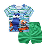 100% Cotton Children's Sets Infant Kids Boys Clothes