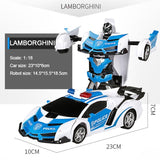 RC Car Transformation Robots Sports Vehicle Model  Robots Toys