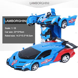 RC Car Transformation Robots Sports Vehicle Model  Robots Toys