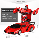 RC Car Transformation Robots Sports Vehicle Model  Robots Toys